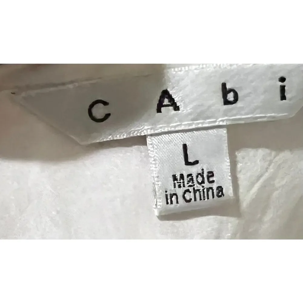 CAbi ivory ruffled